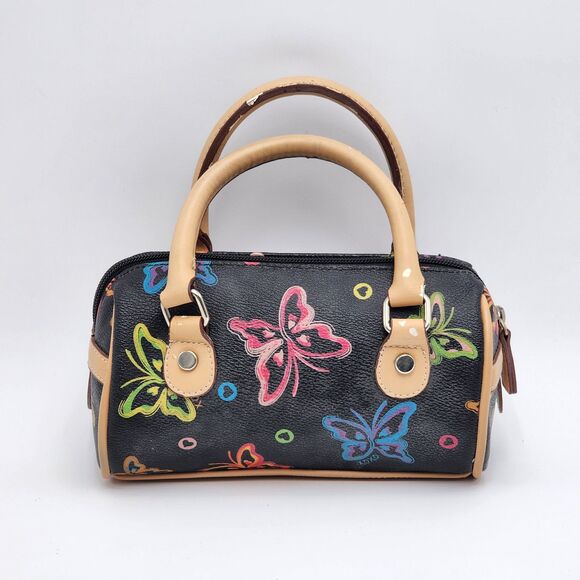 XOXO Y2K Vintage Butterfly Hearts Mini Micro Bag RARE - Picture 5 of 10